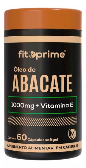 Imagem de Oleo de abacate 1000mg com vitamina e 60 cápsulas