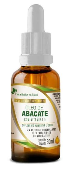 Imagem de Óleo de Abacate C/ Vit E Gotas 30ml - Flora Nativa - Flora Nativa do Brasil