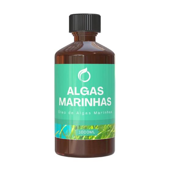 Imagem de Óleo De Algas Marinhas Puro Litro 1000ml Rico Em Vitaminas Fragrância Neutro Tipo De Embalagem Frasco