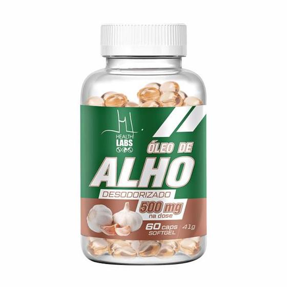 Imagem de Óleo de Alho Desodorizado - 60 Cápsulas - Health Labs