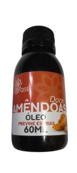 Óleo De Amêndoas, Previne Estrias, 60ml Girass - Óleo Vegetal ...