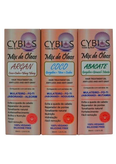 Imagem de Óleo de Argan Abacate  Coco (Kit 3 unids Mixes)