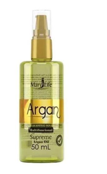 Imagem de Óleo De Argan Oil 60ml Supreme  Reparador Mary Life