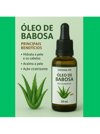 Óleo de Babosa 100% Puro Hidratação, Crescimento Capilar e Regeneração ...