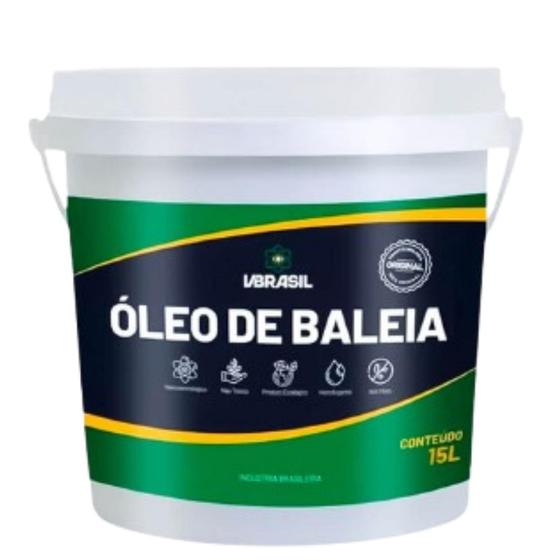 Imagem de Oleo de Baleia Vbrasil Balde Impermeabilizante 15L Com Isolante Térmico