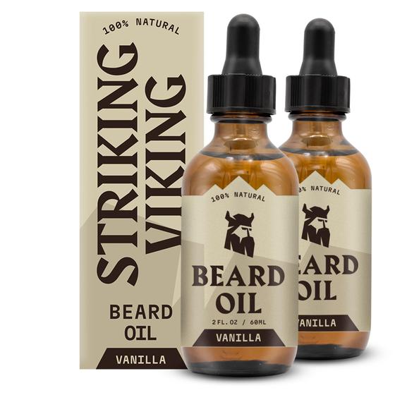 Imagem de Óleo de Barba Viking com Aroma de Baunilha - 60ml (Pack com 2)