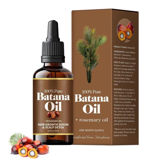 Imagem de Óleo de Batana TEULN para Crescimento Capilar com Alecrim - 30ml - 100% Orgânico