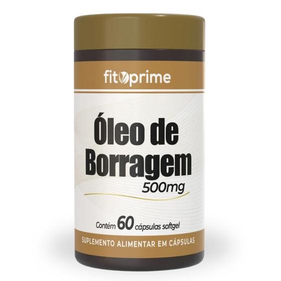 Imagem de Óleo de Borragem 500mg 60 cápsulas Fitoprime