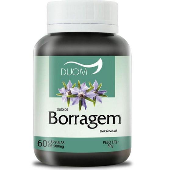 Imagem de Óleo de Borragem 60cps 500mg - Duom