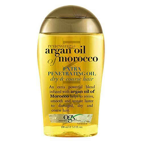 Imagem de Óleo de cabelo OGX Argan Oil of Marocco para Cabelos Grossos e Secos 100mL