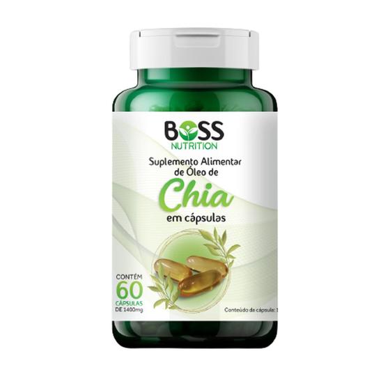 Imagem de Óleo de Chia 500 mg 60 cápsulas