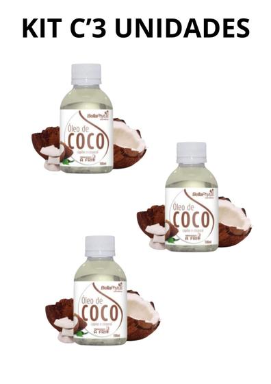 Imagem de ÓLEO DE COCO 100mL C'3 UNIDADES