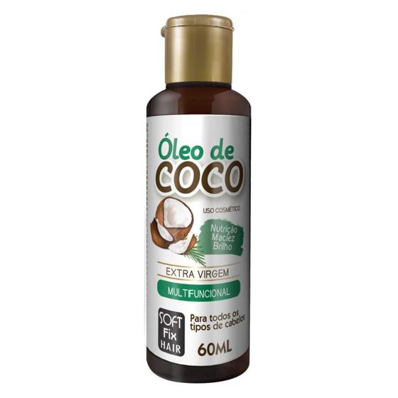 Imagem de Óleo De Coco Capilar Extra Virgem Multifuncional Soft Fix