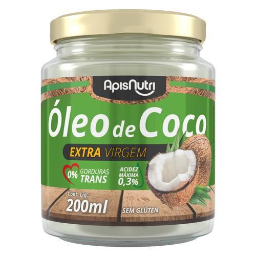 Imagem de Óleo de Coco Extra Virgem 200ml - ApisNutri