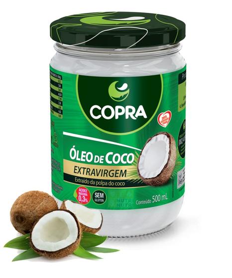 Imagem de Óleo de Coco Extra Virgem 500ml Copra