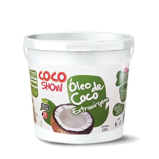 Imagem de Óleo de Coco Extra Virgem Coco Show Balde 2,8 litros - Copra