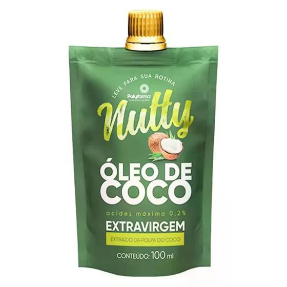 Imagem de Óleo de Coco Extra Virgem Pouch Nutty 100Ml