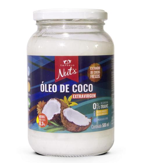 Imagem de Óleo de Coco Extravirgem 500ml - Empório Nut's