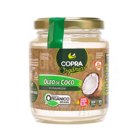 Imagem de Óleo de Coco Extravirgem Orgânico Copra 200ml