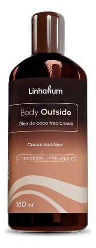 Imagem de Óleo De Coco Massagem Hidratação Corporal Vegano 120ml Linhahum