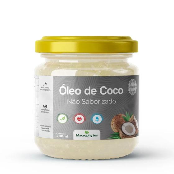 Imagem de Óleo de coco não saborizado macrophytus 500ml