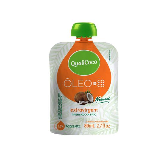 Imagem de Óleo De Coco Qualicoco Extra Virgem 80ml