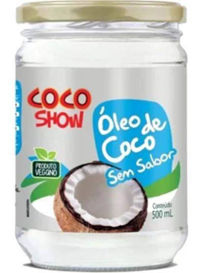 Imagem de Oleo de coco sem sabor 500 ml Coco Show