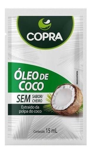 Imagem de Óleo De Coco Sem Sabor Sachê 15ml Vegano Copra