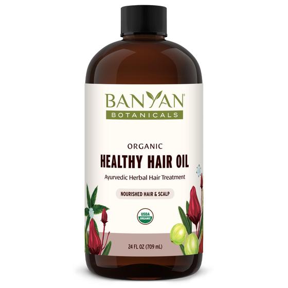 Imagem de Óleo de Ervas para Cabelo Banyan Botanicals - 710ml - Nutre o Crescimento