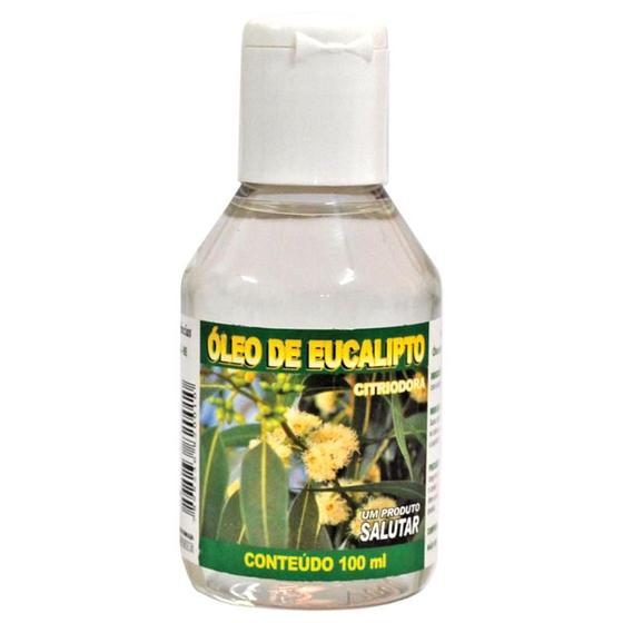 Imagem de Óleo de Eucalipto Citriodora SALUTAR 100 ml, 140 ml, 500 ml, 1 L e 5 L - Sauna, Aromatização