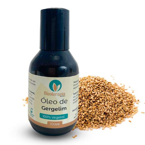 Óleo de Gergelim 100% natural - Nutrição capilar, cuidados com a pele ...