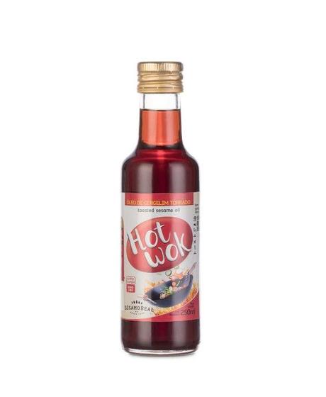 Imagem de Óleo de Gergelim Torrado Hot Wok 250ml  Sesamo Real