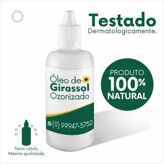 Imagem de Oleo De Girassol Ozonizado 30 Ml Ozone Life