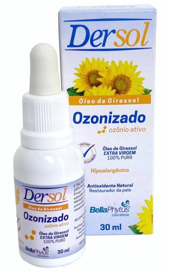 Imagem de Óleo De Girassol Ozonizado Hidrata Nutri E Restaura A Pele Dersol