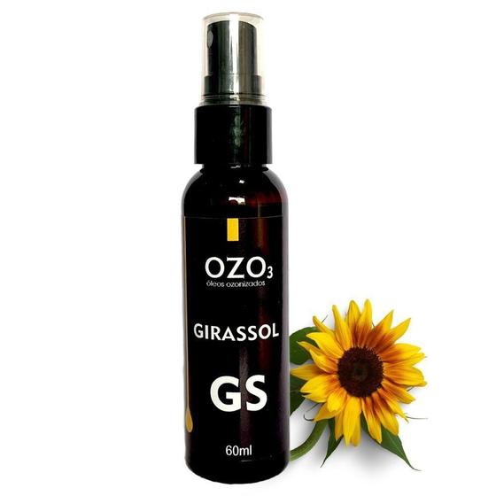 Óleo De Girassol Ozonizado Ozo3 Ozônio Super 60Ml Queimadura - Óleo ...
