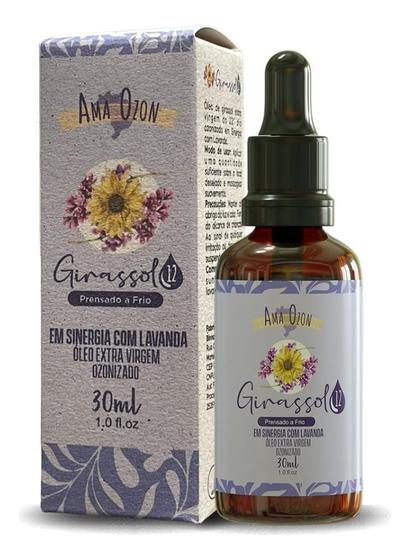 Imagem de Óleo De Lavanda Ozonizado + Girassol Concentrado 30ml.