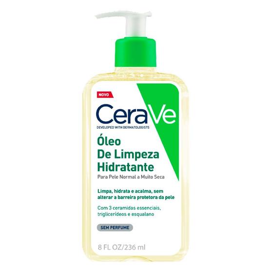 Óleo de Limpeza Hidratante CeraVe Menor preço em Óleo de Limpeza Hidratante CeraVe