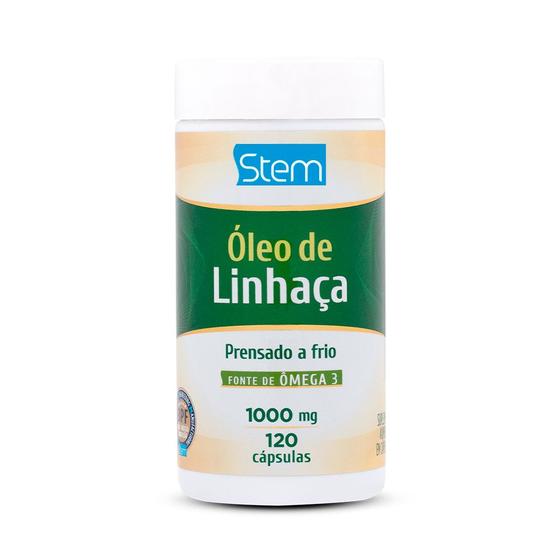 Imagem de Óleo de Linhaça 1000mg - 120 Cápsulas - Stem