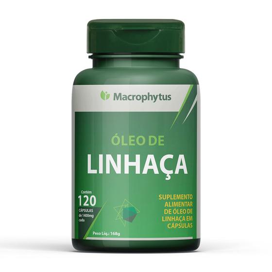 Imagem de Óleo de Linhaça 120 cápsulas