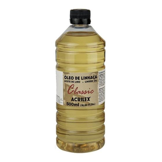 Imagem de Óleo de Linhaça 500ml Acrilex 15650