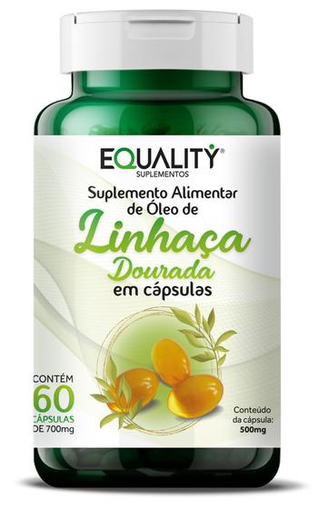 Imagem de Óleo de Linhaça Dourada 500mg Pote 120 Cápsulas