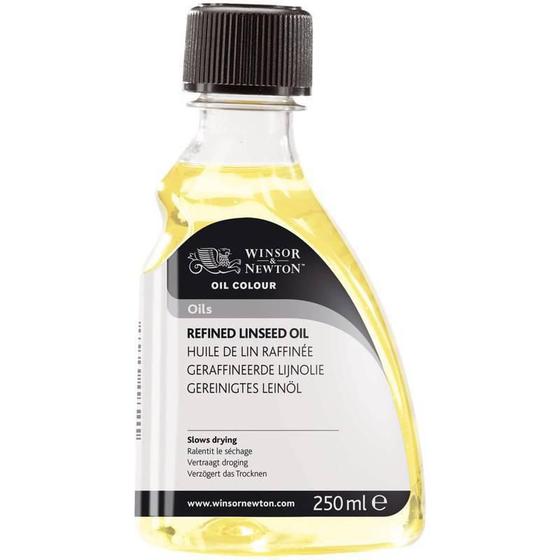 Imagem de Óleo De Linhaça Refinado Winsor & Newton 250Ml