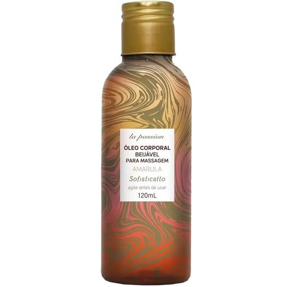 Imagem de Oleo de Massagem Corporal Beijavel Sabor Amarula 120ml