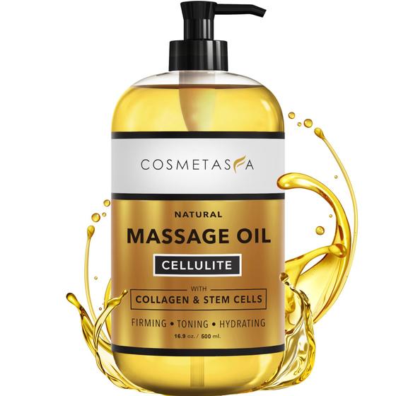 Imagem de Óleo de massagem para celulite Cosmetasa Large com colágeno e células-tronco