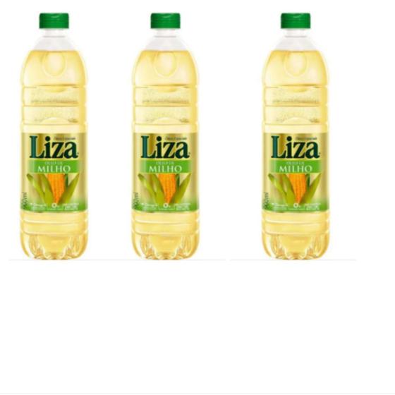 Imagem de Óleo de Milho Tipo 1 Liza Especiais Garrafa 900ml KIT COM 6 UN