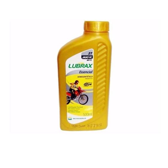 Oleo De Moto Lubrax Essencial 2 Tempos Semi Sintetico 500ml ...