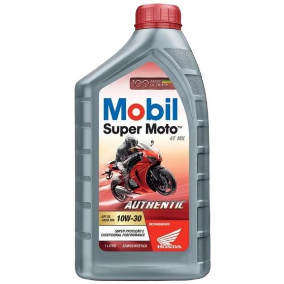 Imagem de Óleo De Moto Mobil Super Moto 10W30 Mx 1L