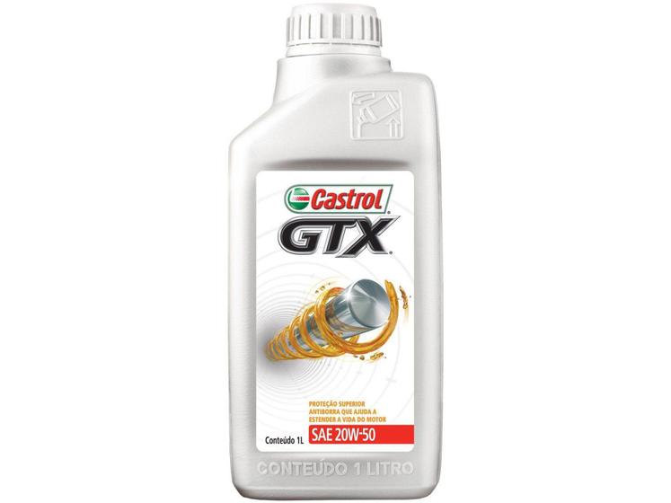 Imagem de Óleo de Motor 20w50 Mineral Castrol - GTX Anti-Borra 1L