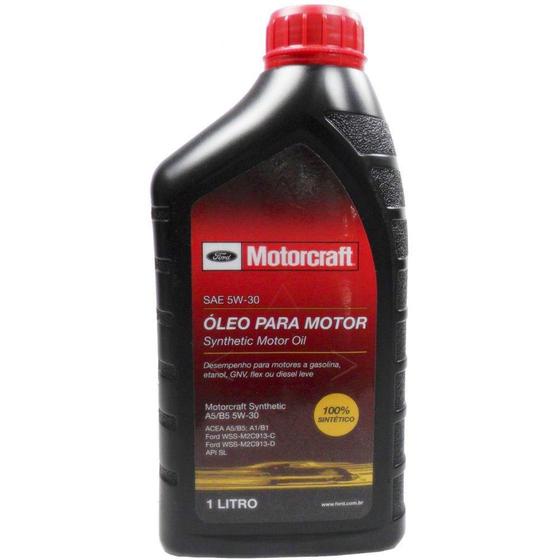 Imagem de Óleo De Motor 5w30 Motorcraft Ford Api SL A5/B5 Sintético 1Lt