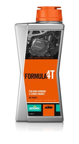 Imagem de Óleo de motor KTM/Motorex Formula 4T 15W/50 1L (pacote com 3)